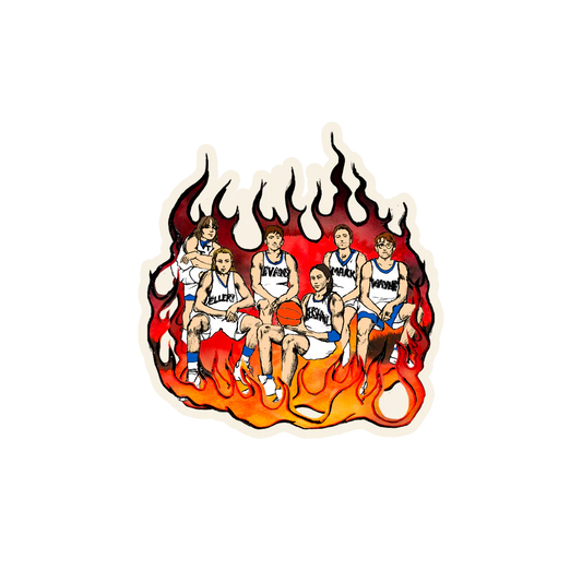 BCNR Fire Sticker